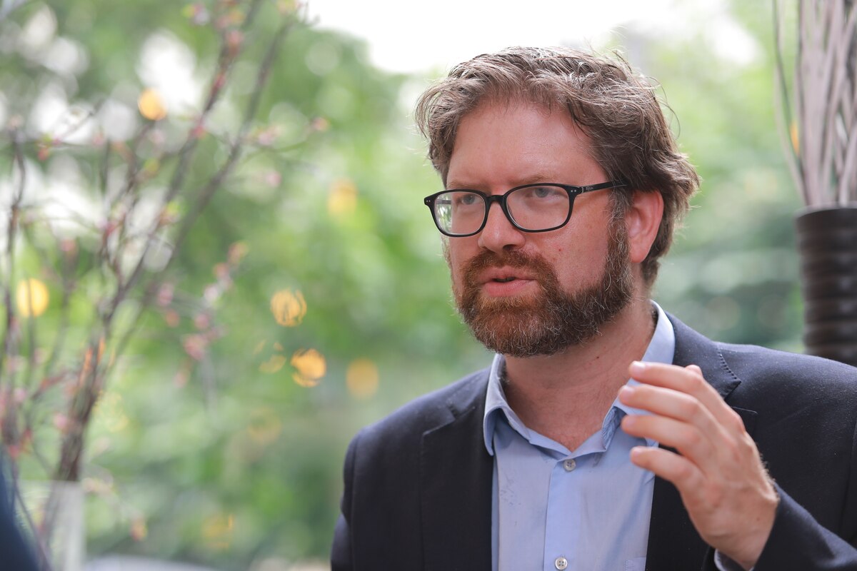 John Pitseys, chef de groupe Ecolo au Parlement bruxellois