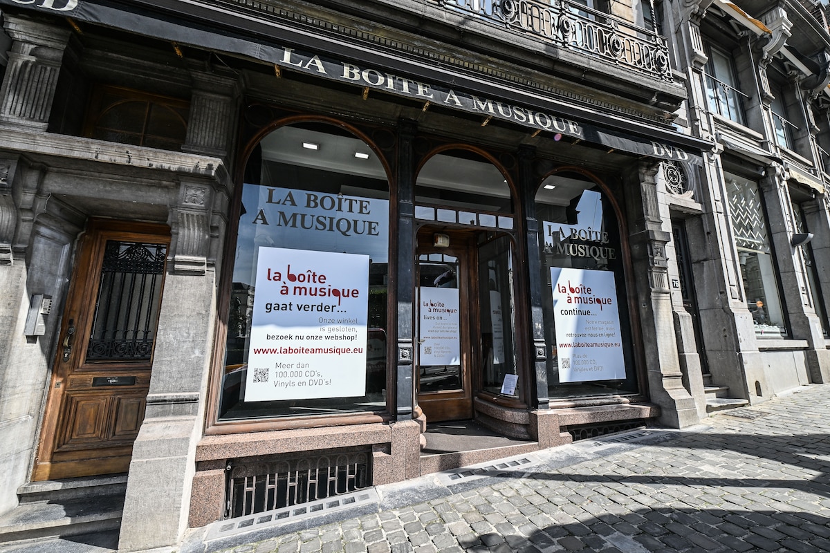La boite a musique, commerce de disques