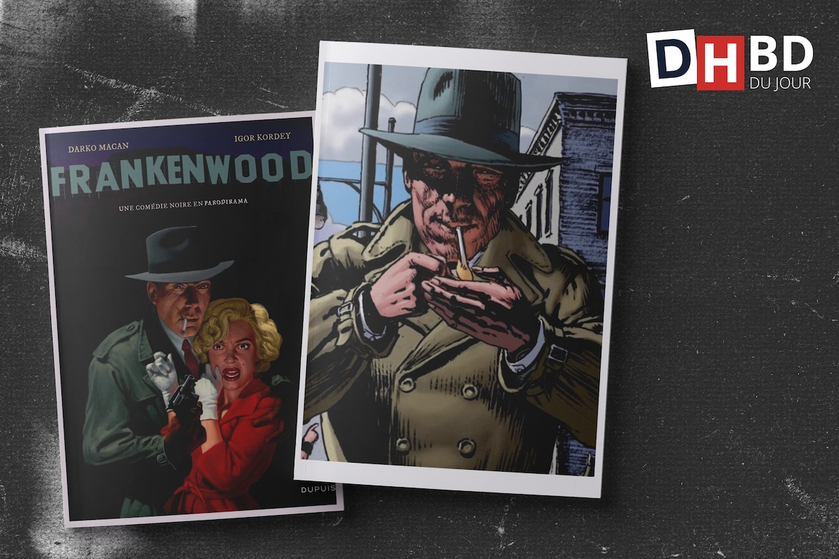 Chez Dupuis est sorti une sorte d'ovni de la BD : Frankenwood !