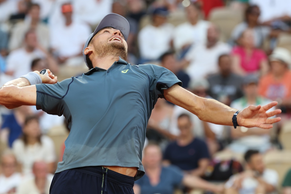 Collignon Roland Garros Roland-Garros : Après sa superbe victoire contre Shelton, Collignon se ...