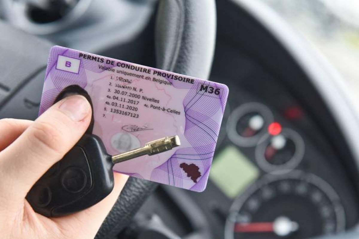 Il a enfin obtenu son permis.