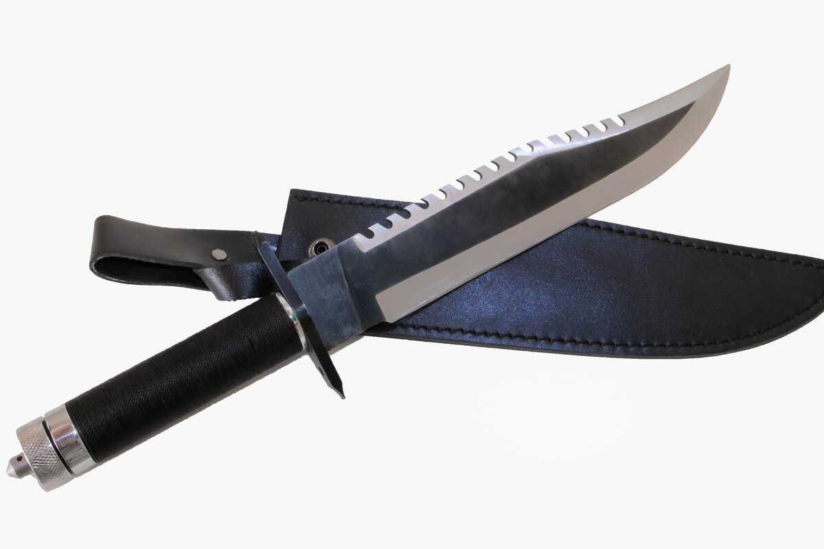 L'individu a menacé la victime avec un couteau de ce type. (Illustration)
