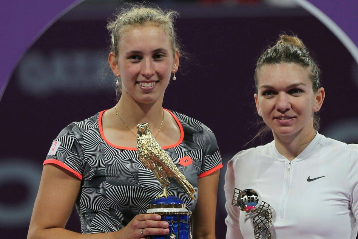 Simona Halep battue par Elise Mertens à Doha: "Elle a été plus forte, elle était plus fraîche"