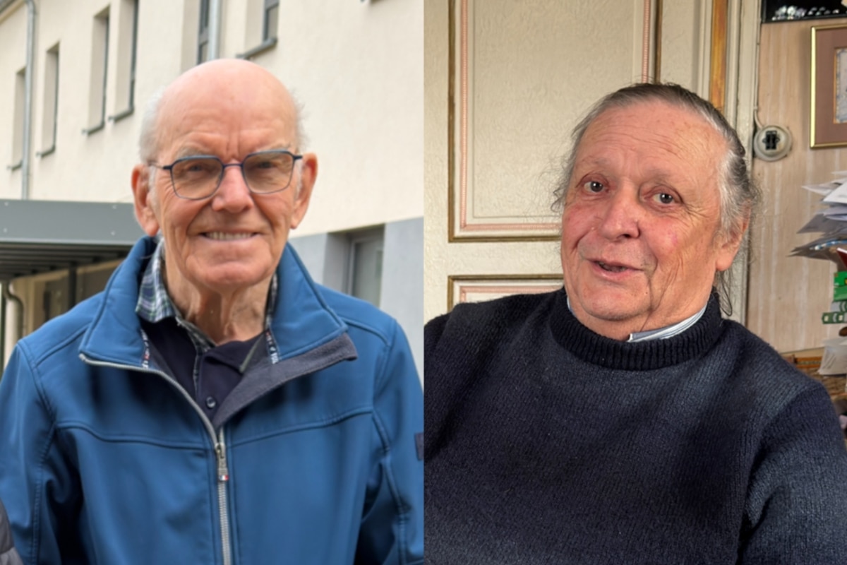 Jacky Clausse (à droite) l’assure, il n’y a pas eu de fortes protestations lors de la fusion à Tintigny. Bernard Cozier (à gauche) se dit favorable à une nouvelle fusion.