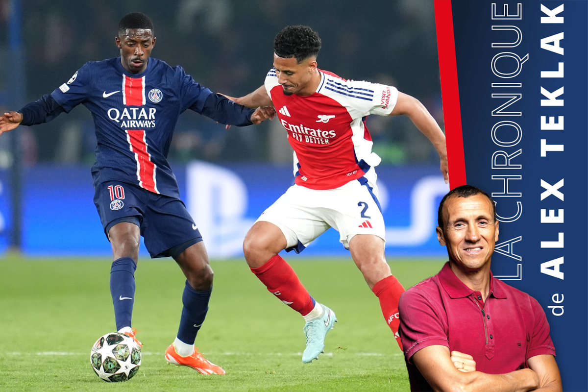 William Saliba va retrouver Ousmane Dembélé.