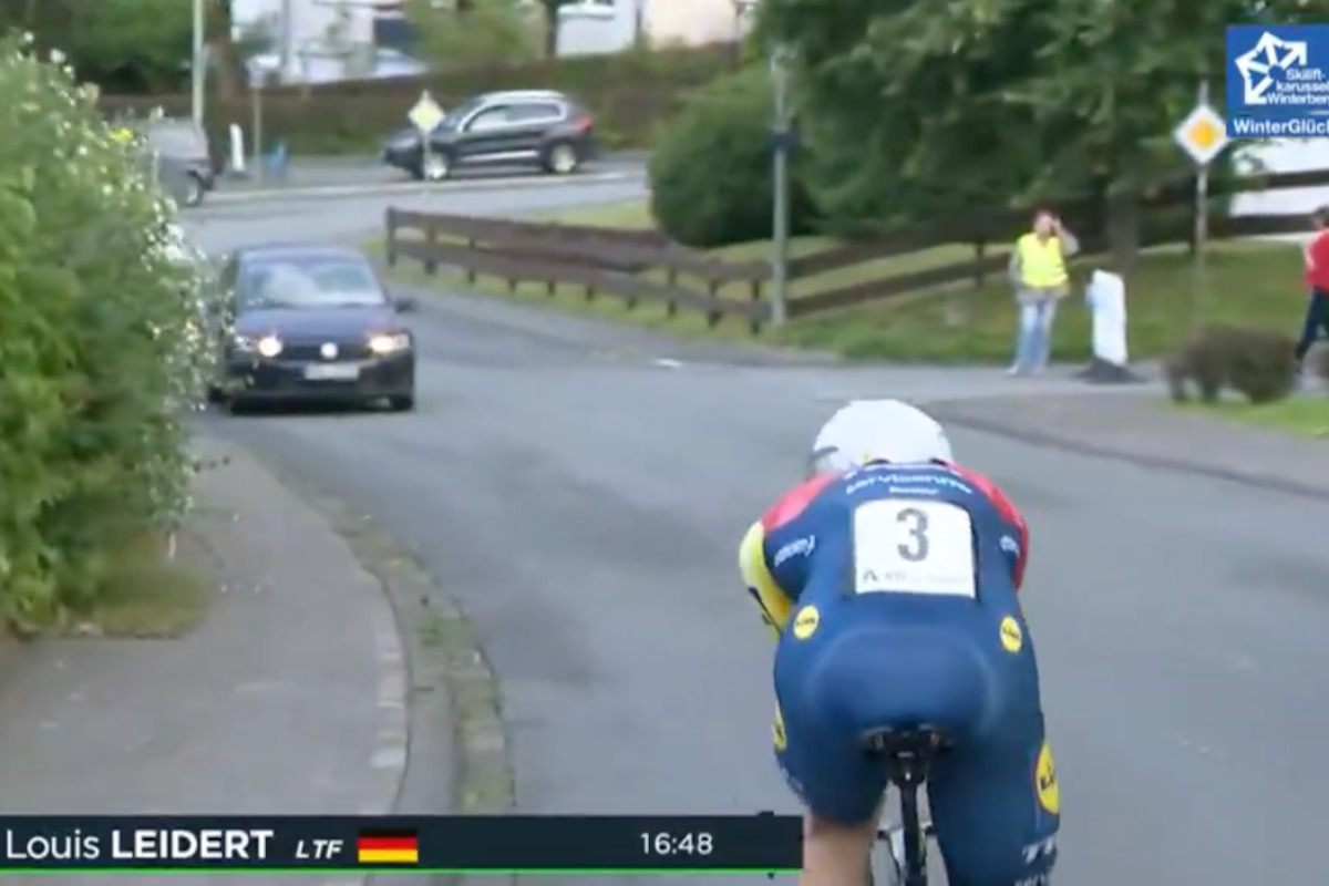 Un jeune coureur passe pas loin du drame au Tour du Sauerland