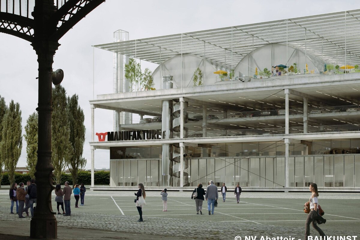 Il y aura bien une piscine à ciel ouvert sur le toit des Abattoirs d'Anderlecht