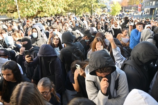 Mobilisation de la jeunesse - Deux cents personnes manifestent dans le calme à Liège