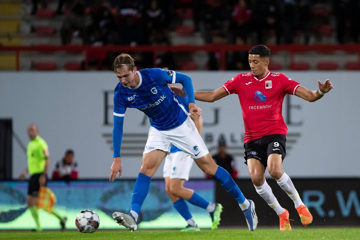 Le RWDM a sorti la tête de l'eau face à Genk: "Notre meilleure mi-temps"